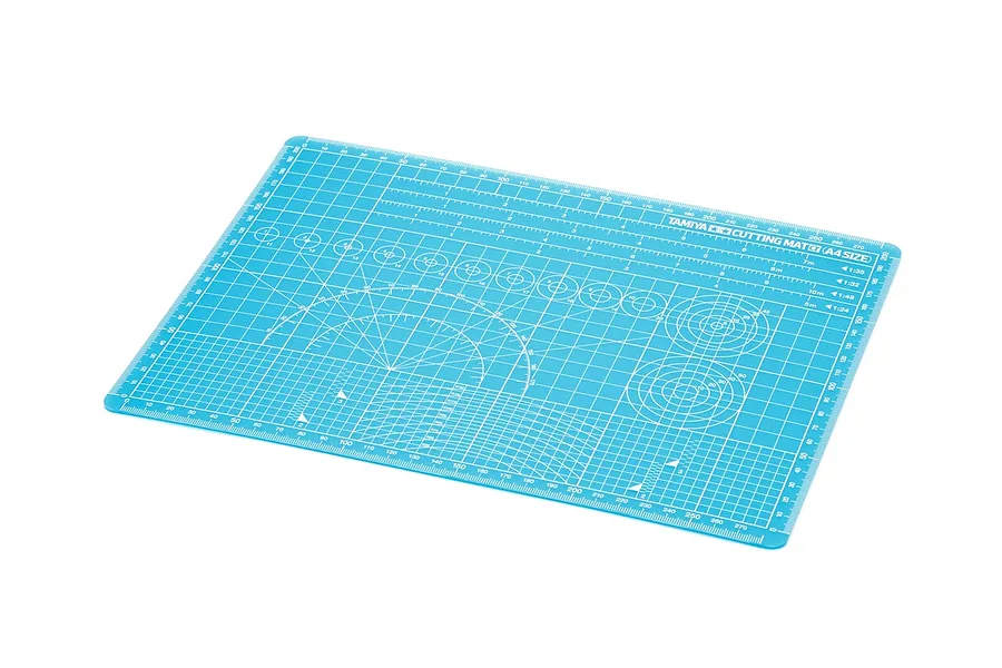 Tamiya Blue Cutting Mat A5 Size image 24546