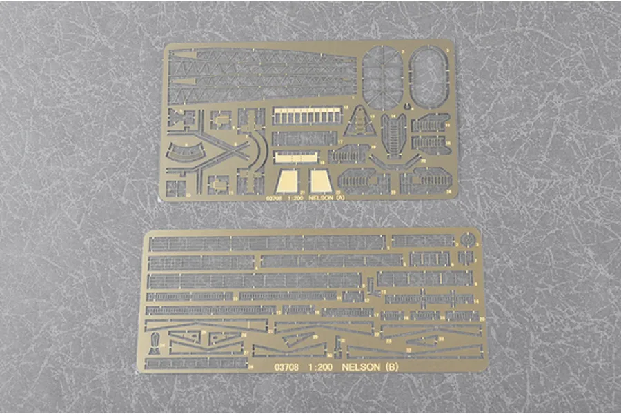 Trumpeter 1/200 HMS Nelson 1944 Battleship Plastic Model Kit image 24604