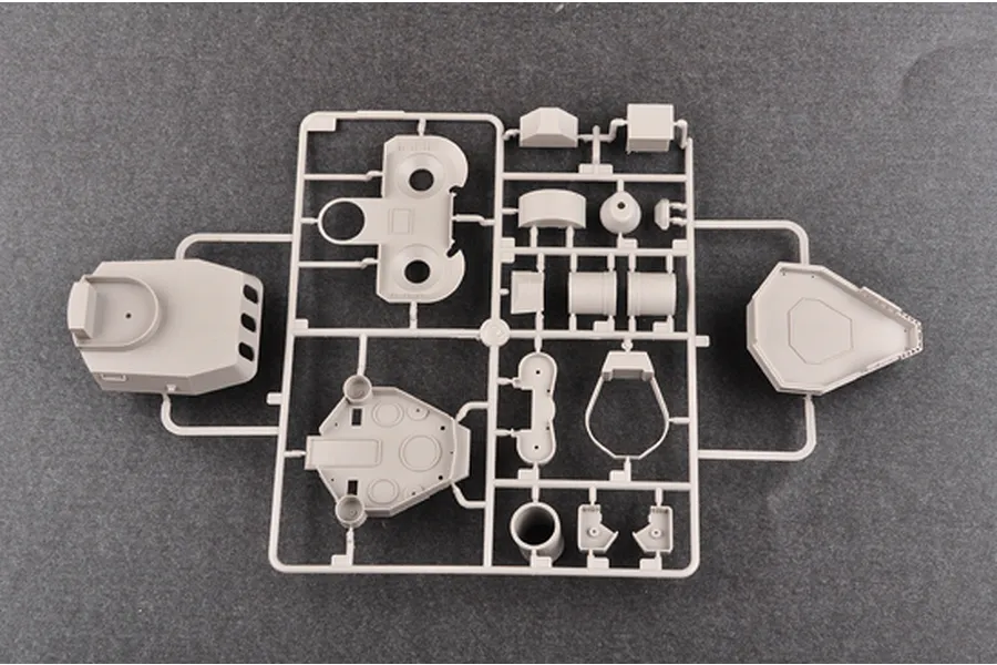 Trumpeter 1/200 HMS Rodney Battleship Plastic Model Kit image 24643