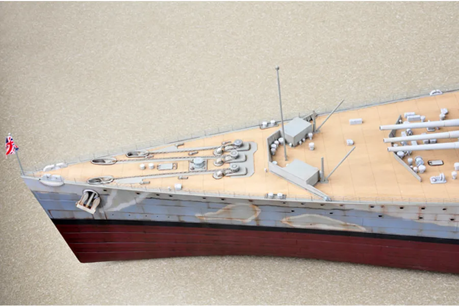 Trumpeter 1/200 HMS Rodney Battleship Plastic Model Kit image 24649