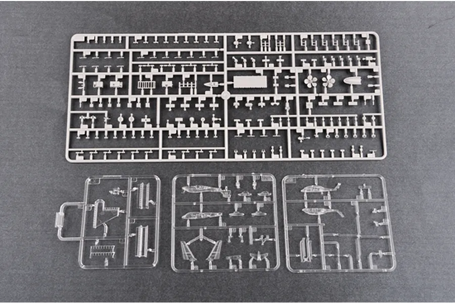 Trumpeter 1/350 USS Kitty Hawk CV-63 Aircraft Carrier Plastic Model Kit image 24709