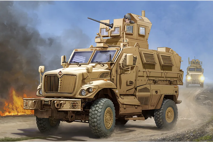 Trumpeter 1/16 U.S. MaxxPro MRAP Scaled Plastic Model Kit image 24844
