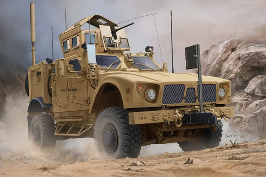 Trumpeter 1/16 U.S. M-ATV MRAP Scaled Plastic Model Kit image 24953