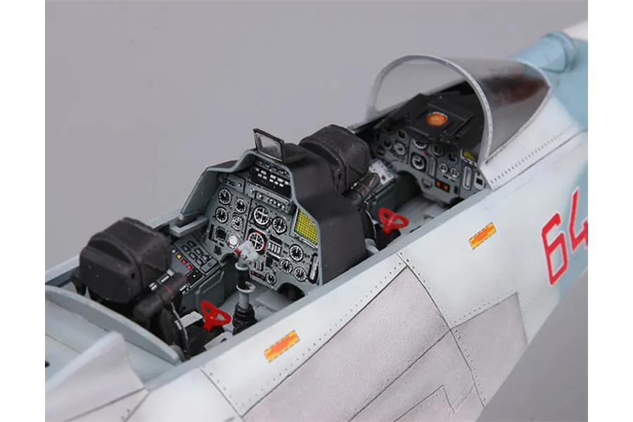 Trumpeter 1/32 Su-27UB Flanker-C Fighter Jet Scaled Plastic Model Kit image 25069