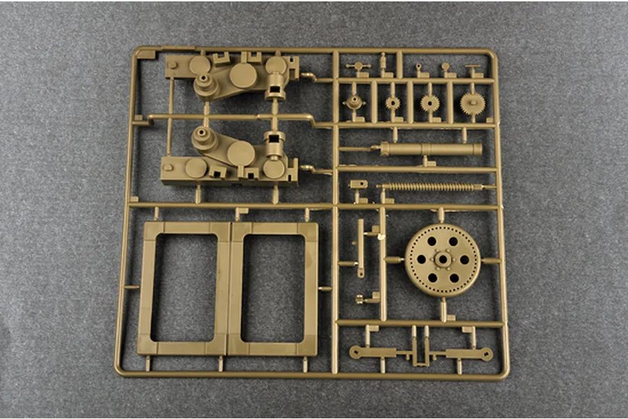 Trumpeter 1/6 Type 63 107mm Rocket Launcher Scaled Plastic Model Kit image 25089