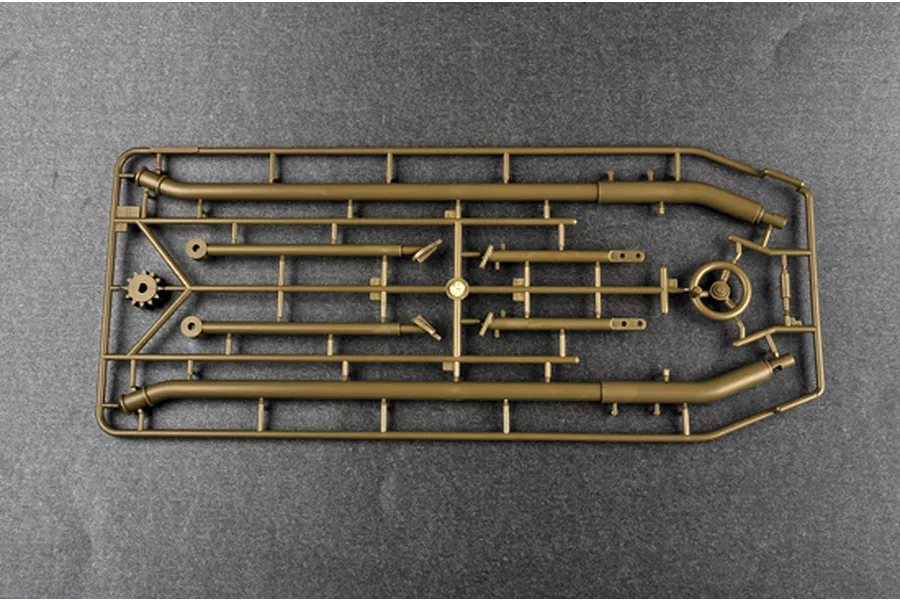 Trumpeter 1/6 Type 63 107mm Rocket Launcher Scaled Plastic Model Kit image 25094