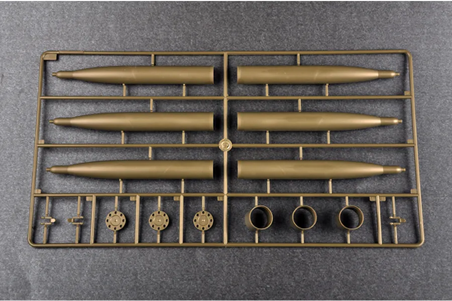 Trumpeter 1/6 Type 63 107mm Rocket Launcher Scaled Plastic Model Kit image 25095