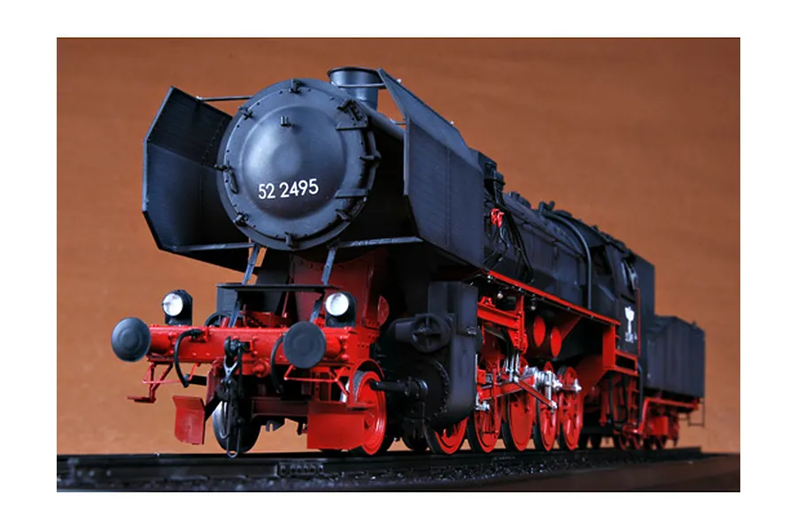 Trumpeter 1/35 Baureihe 52 Mit Steifrahmentender Locomotive Scaled Plastic Model Kit image 25124