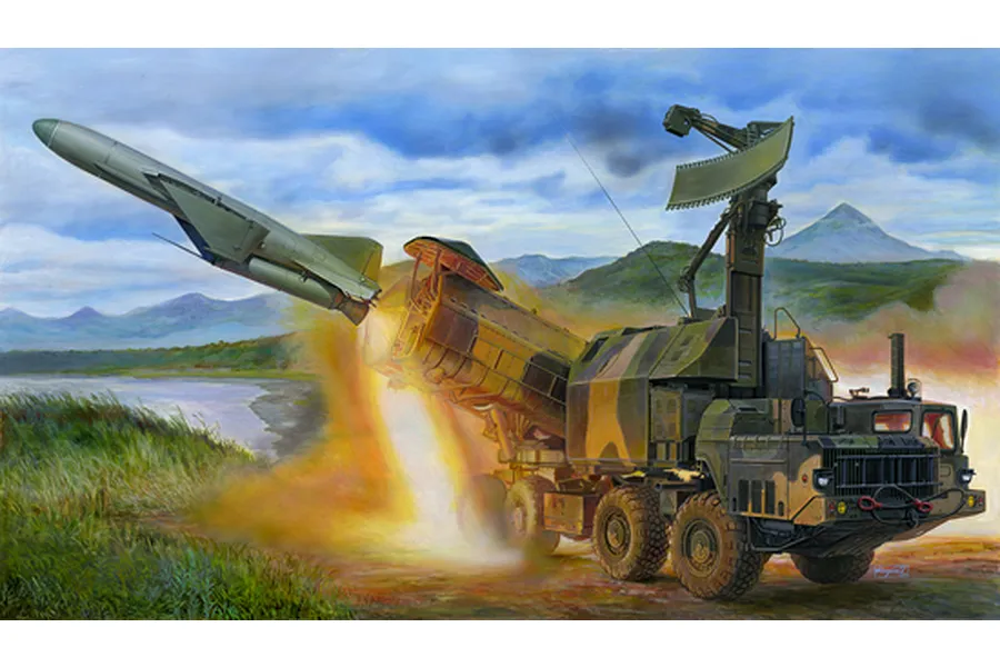 Trumpeter 1/35 Russian 4K51 Rubezh Coastal ASM w/ P-15 Scaled Plastic Model Kit image 25265