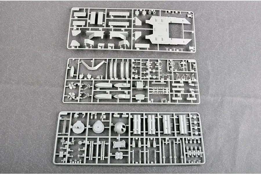 Trumpeter 1/200 Russian Sovremenny Type 956 Destroyer Plastic Model Kit image 25483