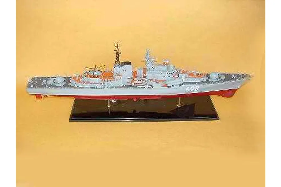 Trumpeter 1/200 Russian Sovremenny Type 956E Destroyer Plastic Model Kit image 25489