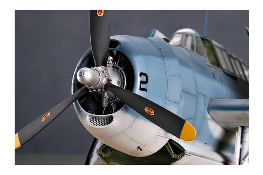 Trumpeter 1/32 TBF-1C Avenger Bomber Scaled Plastic Model Kit image 25537