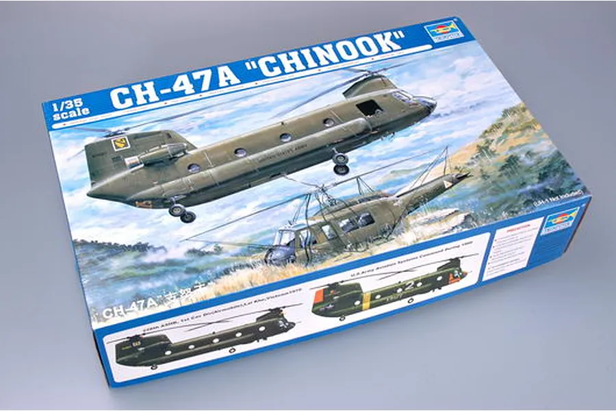 Trumpeter 1/35 CH-47A Chinook Helicopter Scaled Plastic Model Kit image 25657