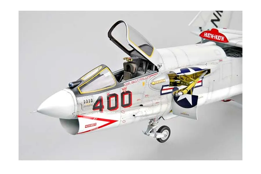 Trumpeter 1/32 F-8E Crusader Jet Scaled Plastic Model Kit image 25694