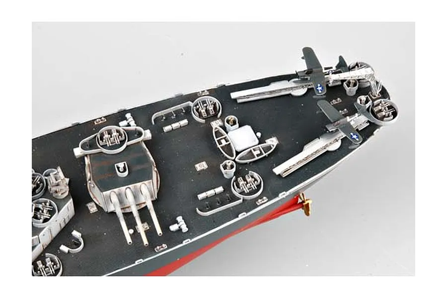Trumpeter 1/350 USS Massachusetts BB-59 Battleship Plastic Model Kit image 25829