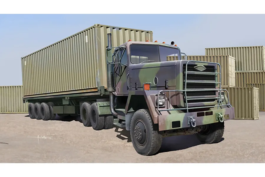 Trumpeter 1/35 M915 Truck Scaled Plastic Model Kit image 25847