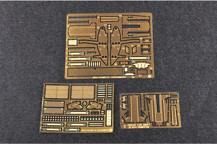 Trumpeter 1/35 Russian BMPT-72 Terminator-2 Tank Vehicle Scaled Plastic Model Kit image 16
