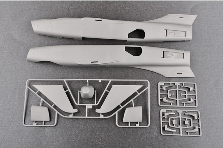 Trumpeter 1/48 EKA-3B Skywarrior Strategic Bomber Scaled Plastic Model Kit image 25935