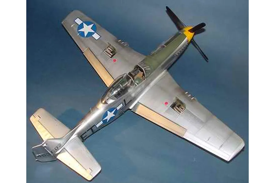 Trumpeter 1/24 North American P-51D Mustang IV Fighter Scaled Plastic Model Kit image 25948