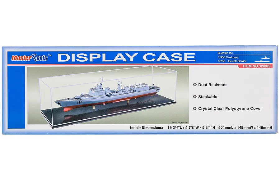 Trumpeter Model Plastic Display Case 501x149x146mm image 26013