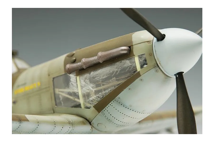 Trumpeter 1/24 Supermarine Spitfire Mk. VB Fighter Scaled Plastic Model Kit image 26222