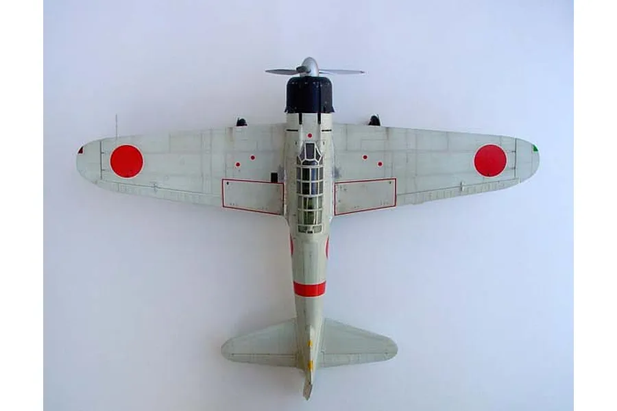 Trumpeter 1/24 Mitsubishi A6M2b Model 21 Zero Fighter Scaled Plastic Model Kit image 26226