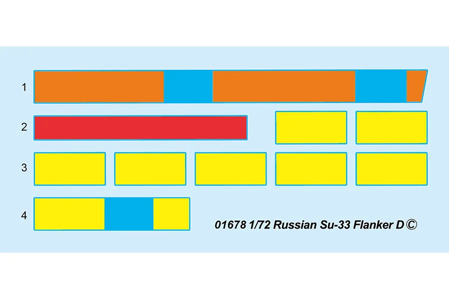 Trumpeter 1/72 Russian Su-33 Flanker D Fighter Jet Scaled Plastic Model Kit image 26238