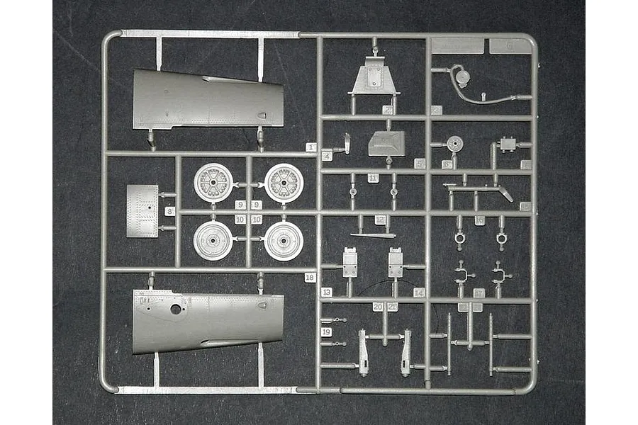 Trumpeter 1/24 Messerschmitt Bf109 G-2 Fighter Bomber Scaled Plastic Model Kit image 26280