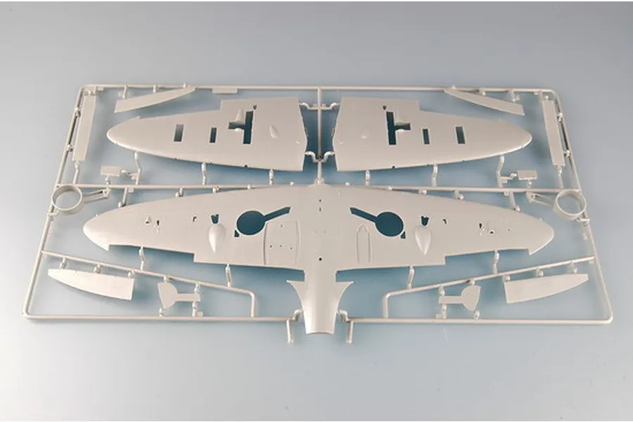 Trumpeter 1/24 Supermarine Spitfire Mk. VB/TROP Fighter Scaled Plastic Model Kit image 26307