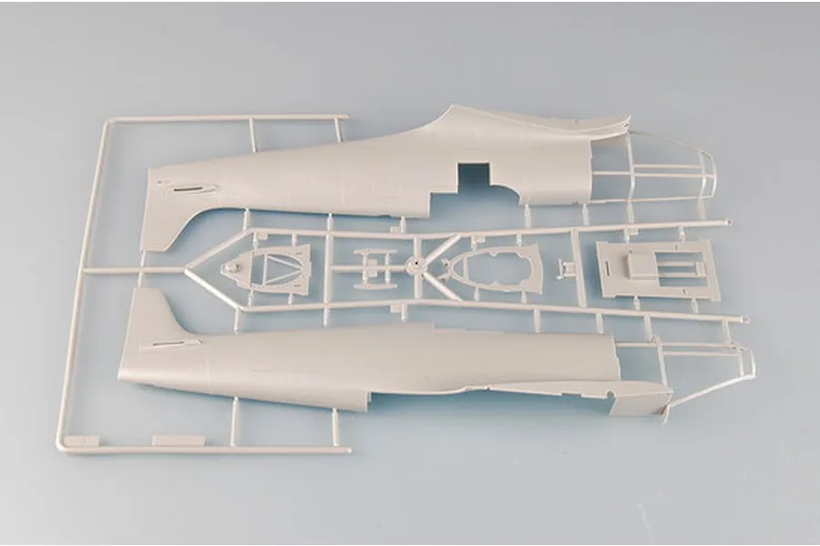 Trumpeter 1/24 Supermarine Spitfire Mk. VB/TROP Fighter Scaled Plastic Model Kit image 26309