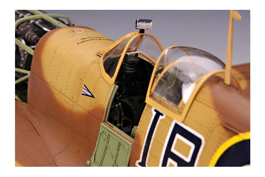 Trumpeter 1/24 Supermarine Spitfire Mk. VB/TROP Fighter Scaled Plastic Model Kit image 26317