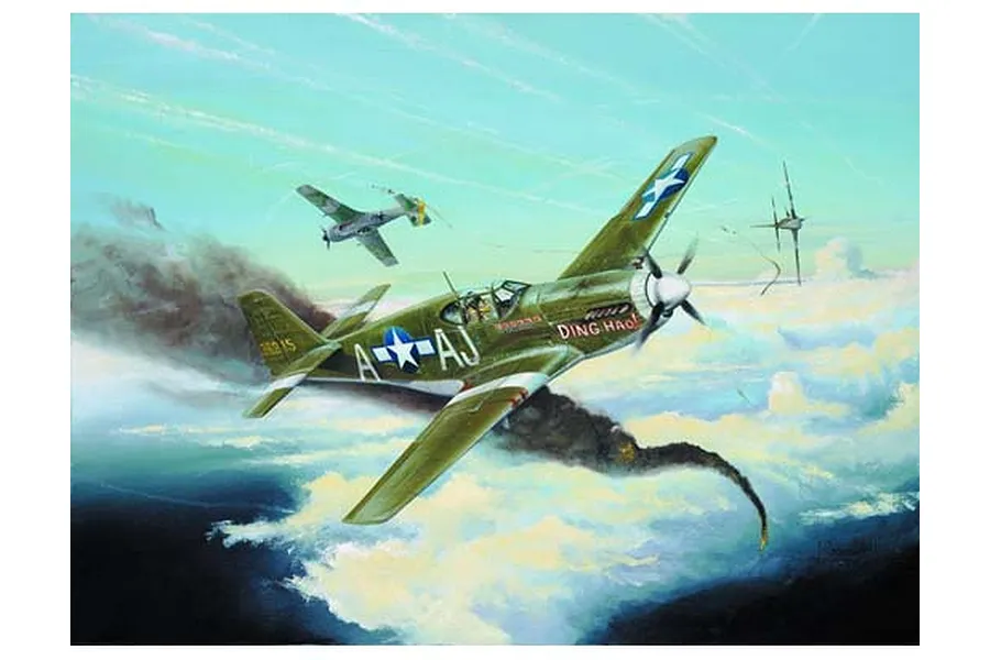Trumpeter 1/32 P-51B Mustang II Fighter Scaled Plastic Model Kit image 26700