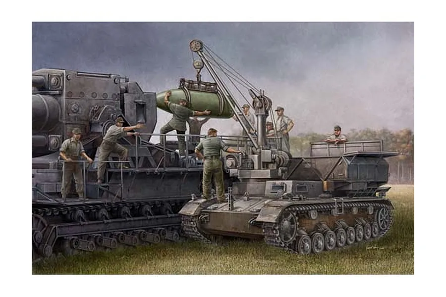 Trumpeter 1/35 German Pz.Kpfw IV Ausf F Fahrgestell Tank Scaled Plastic Model Kit image 2