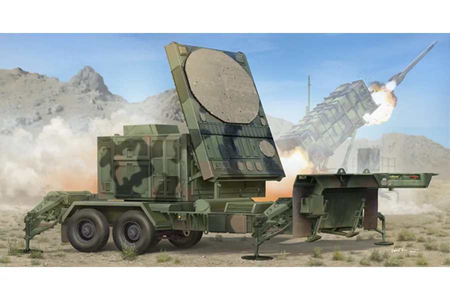 Trumpeter 1/35 MPQ-52 C-Band Tracking Radar Trailer Scaled Plastic Model Kit image 26928