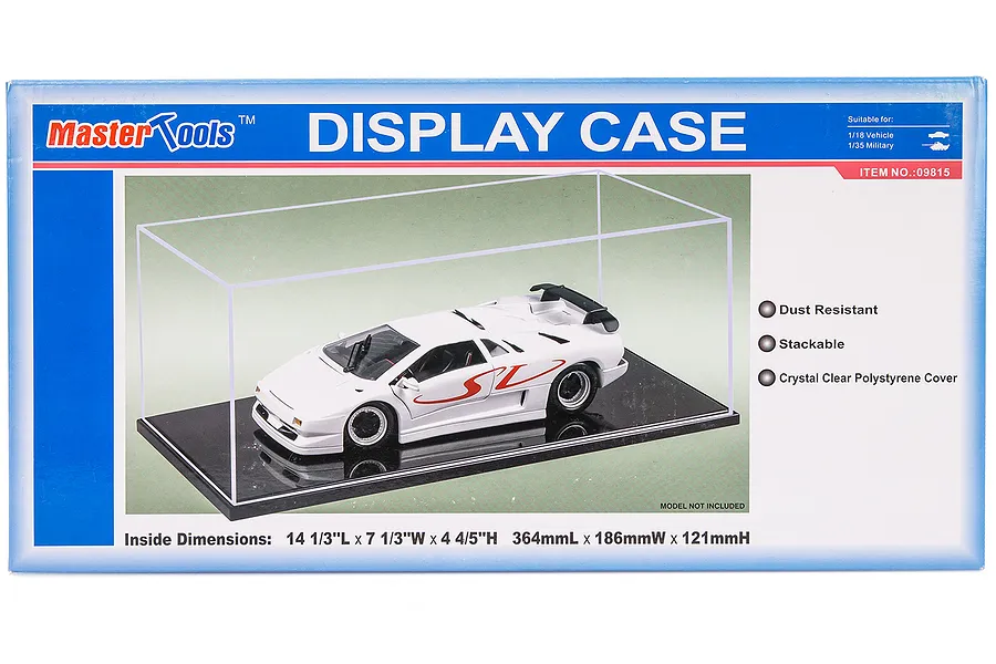 Trumpeter Model Plastic Display Case 364x186x121mm image 27090