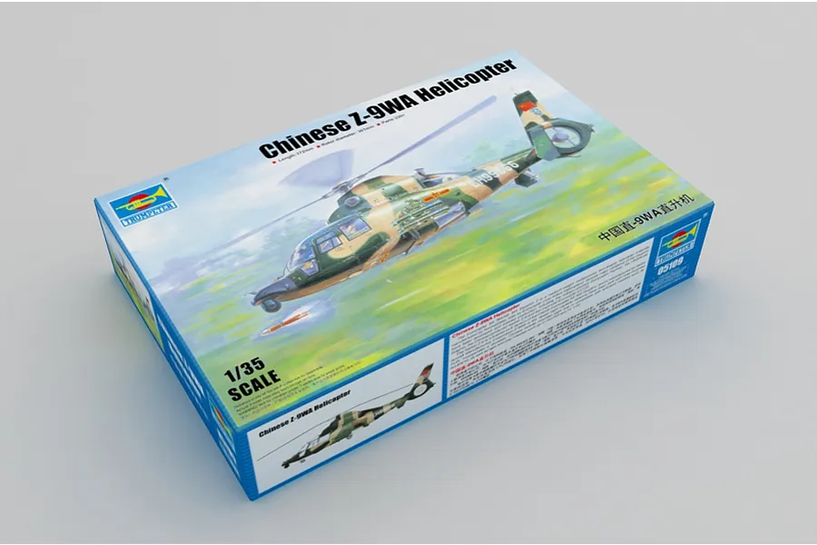 Trumpeter 1/35 Chinese Z-9WA Helicopter Scaled Plastic Model Kit image 27159