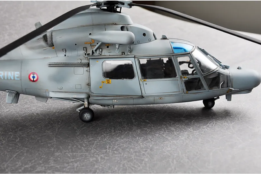 Trumpeter 1/35 AS565 Panther Helicopter Scaled Plastic Model Kit image 27293