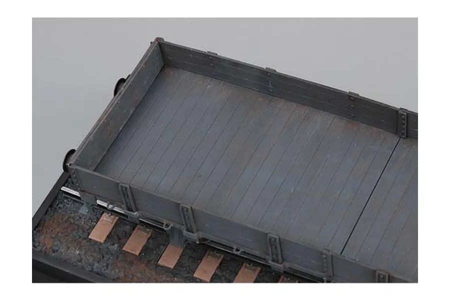 Trumpeter 1/35 German Railway Gondola (Lower Sides) Scaled Plastic Model Kit image 27303