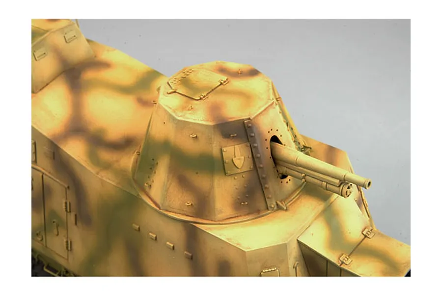 Trumpeter 1/35 German Geschutzwagen Armoured Train Scaled Plastic Model Kit image 27381