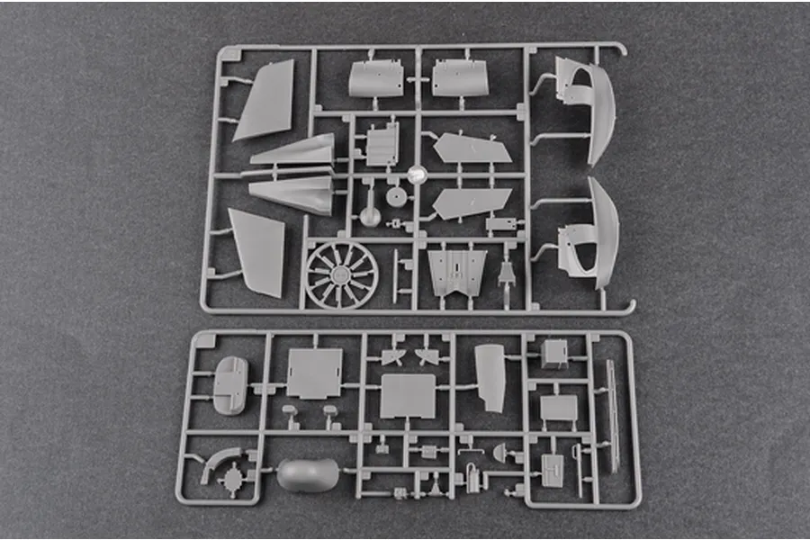 Trumpeter 1/35 US Coast Guard HH-65C Dolphin Helicopter Scaled Plastic Model Kit image 27397