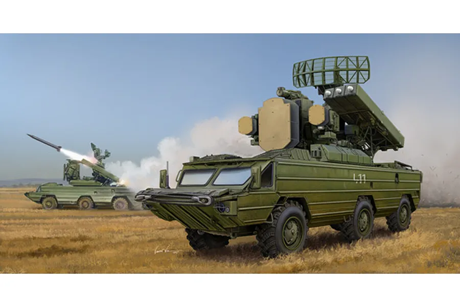 Trumpeter 1/35 Russian SA-8 GECKO SAM Vehicle Scaled Plastic Model Kit image 27550