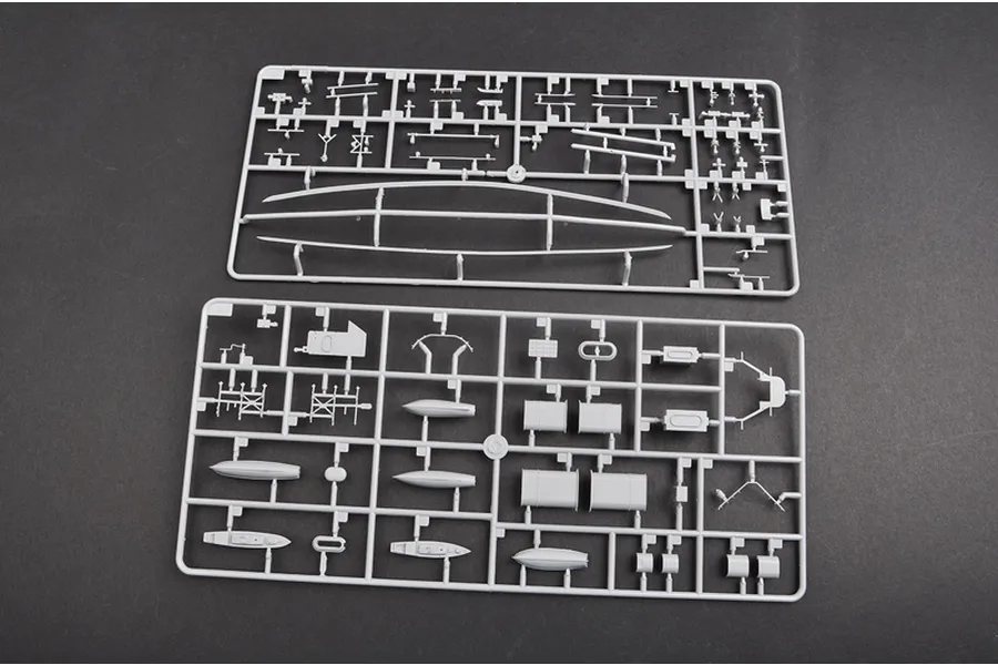 Trumpeter 1/350 HMS Dreadnought 1907 Battleship Plastic Model Kit image 27622