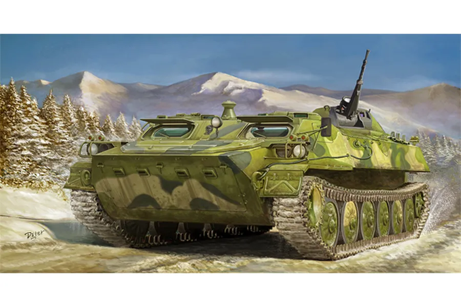 Trumpeter 1/35 Soviet MT-LB 6MA Armoured Personnel Carrier Scaled Plastic Model Kit image 27630