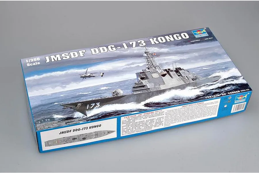 Trumpeter 1/350 JMSDF DDG-173 KONGO Destroyer Plastic Model Kit image 27660