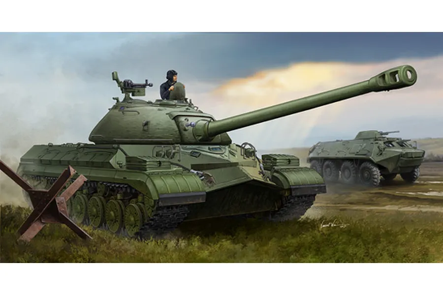 Trumpeter 1/35 Soviet T-10 Heavy Tank Scaled Plastic Model Kit image 27667