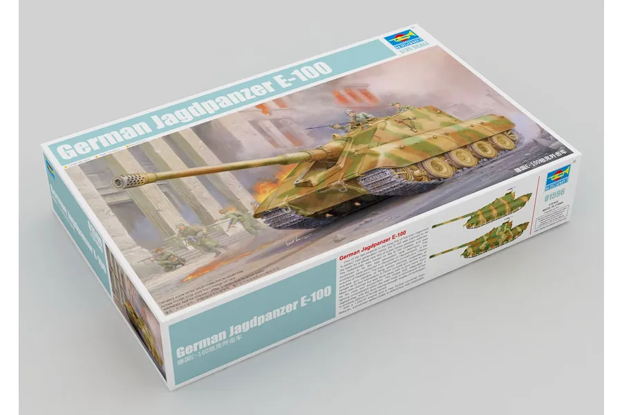 Trumpeter 1/35 German Jagdpanzer E-100 Self-Propelled Gun Scaled Plastic Model Kit image 27775