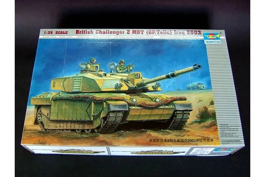 Trumpeter 1/35 British Challenger 2 (Iraq 2003) Main Battle Tank Scaled Plastic Model Kit image 27842