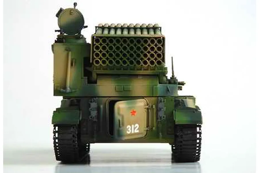 Trumpeter 1/35 Chinese 122mm Type 89 Multiple Rocket Launcher Self-Propelled Scaled Plastic Model Kit image 27918