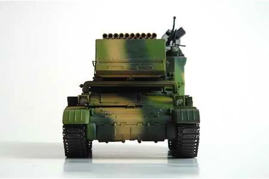 Trumpeter 1/35 Chinese 122mm Type 89 Multiple Rocket Launcher Self-Propelled Scaled Plastic Model Kit image 27920