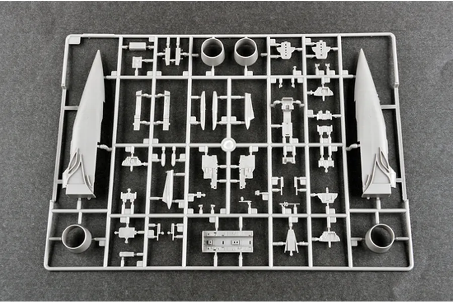 Trumpeter 1/72 Russian MiG-31 Foxhound Fighter Jet Scaled Plastic Model Kit image 27936